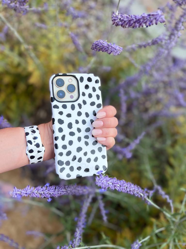 Dixie Dalmatian Silicone Apple Watch Strap